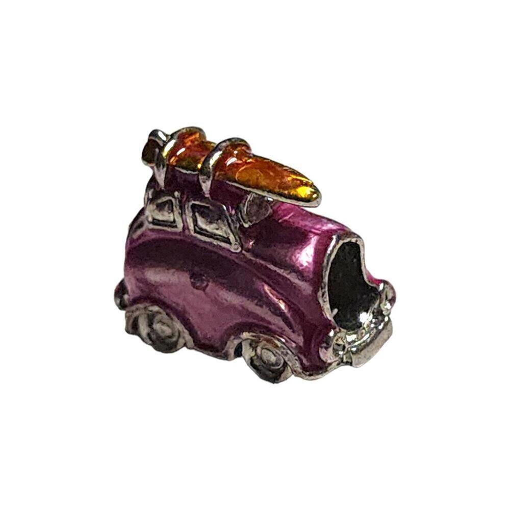 Pink Car Charm Fits Most Bracelets